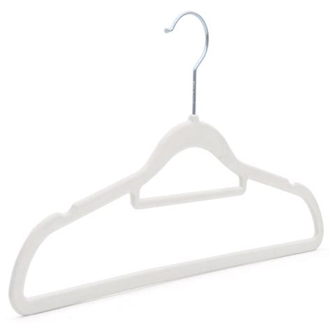 white velvet coat hangers|white velvet hangers 100 pack.